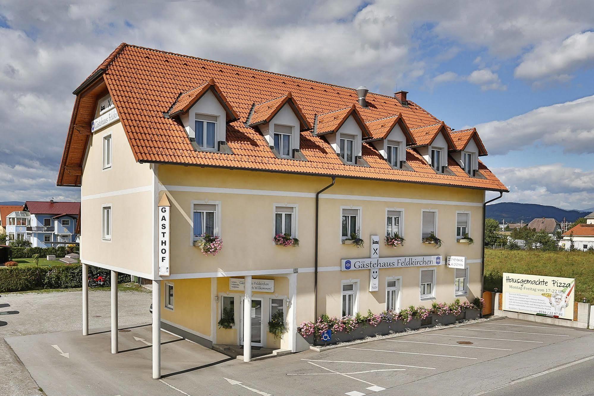 Restaurant Gaestehaus Feldkirchen Feldkirchen bei Graz Exterior foto